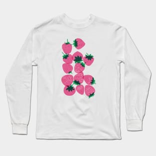 Pink Cherries Long Sleeve T-Shirt